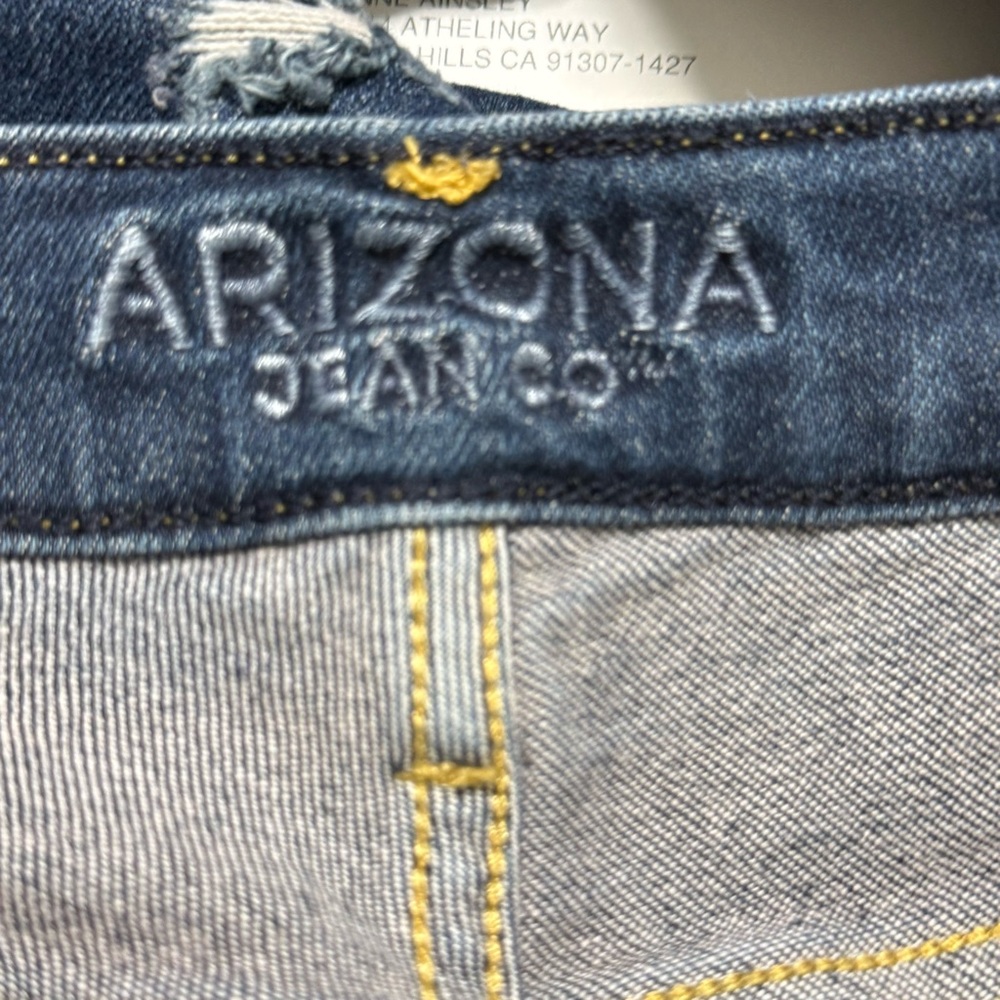 Arizona Jean Company Low Rise  Ultra Fit & Flare Jeans - Picture 10 of 11